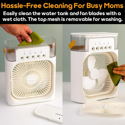 BreezeMist™ 5-in-1 Portable Air Cooler