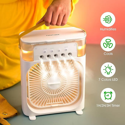 BreezeMist™ 5-in-1 Portable Air Cooler